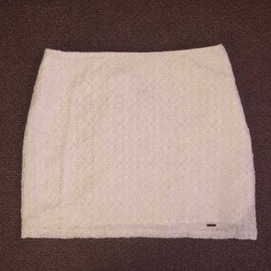 Cream Hollister Skirt